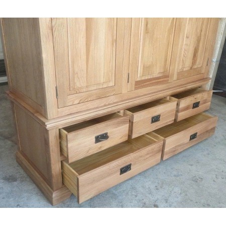 French - BR06 : Trọn Bộ Phòng Ngủ Gỗ Sồi - 2 Món